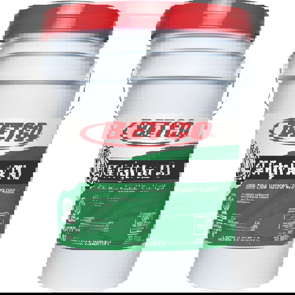 All-Purpose Cleaners & Degreasers; Product Type: All-Purpose Cleaner ; Form: Liquid ; Container Type: Pail ; Container Size: 5 gal ; Scent: Fresh ; Application: Disinfectant/Cleaner