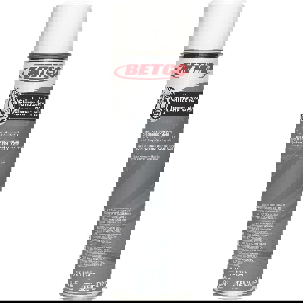 Metal, Stone & Furniture Polishes & Cleaners; Cleaner Type: Stainless Steel Cleaner & Polish ; Form: Foam ; Container Type: Aerosol Can ; Formula Type: Mineral Oil; Petroleum; Propane ; Container Size (fl. oz.): 16.00 ; Harshness: Mild