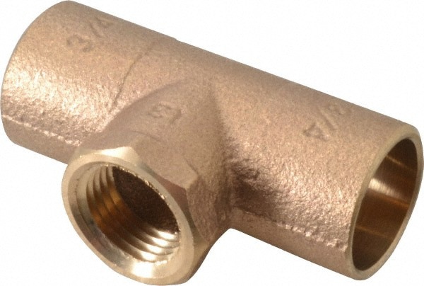 Cast Copper Pipe Tee: 3/4