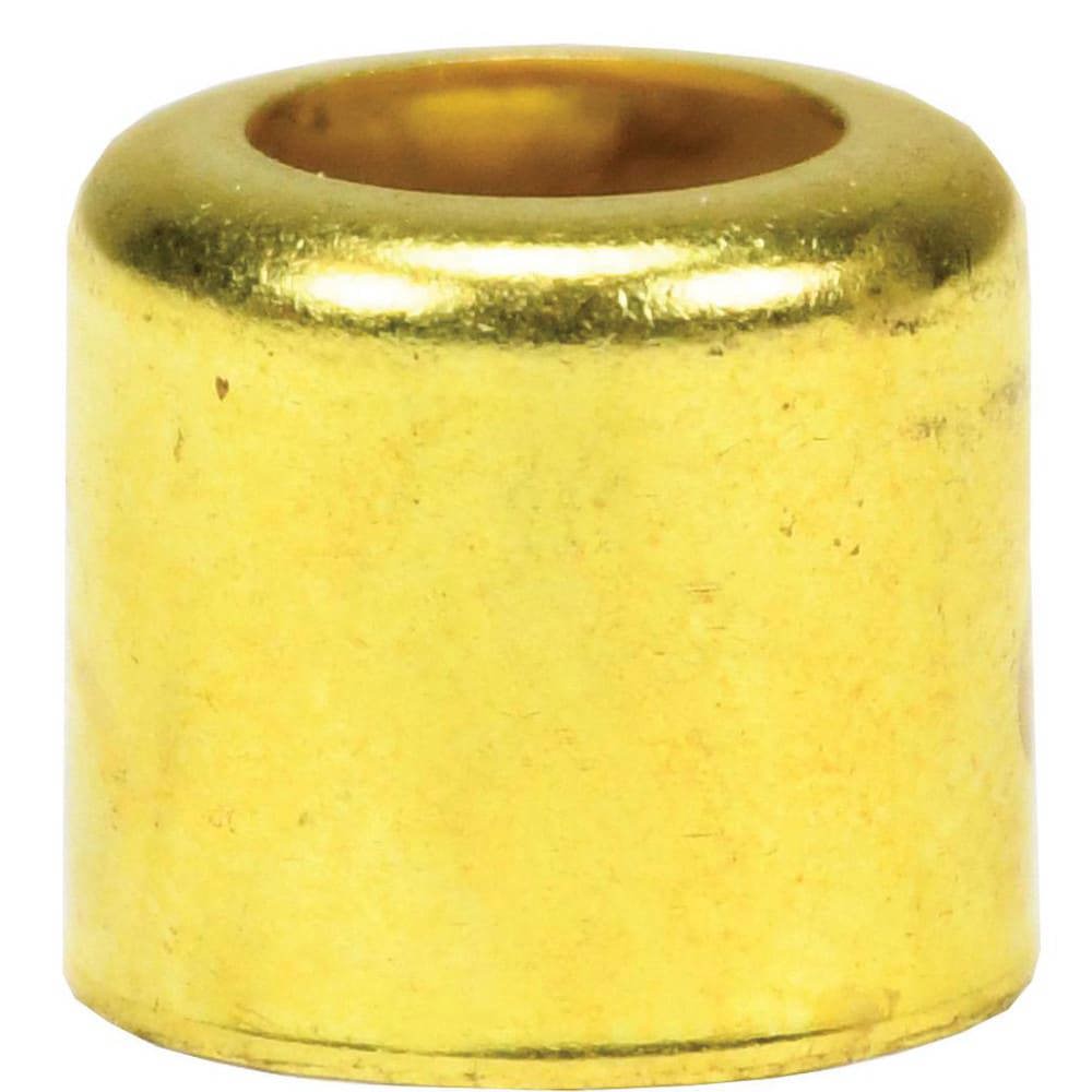 Hose Menders & Ferrules; Mender Type: Ferrule ; Material: Brass ; Inside Diameter (Decimal Inch): 0.6000 ; Hole Size: 0.5in ; Epa Watersense Certified: No ; Overall Length: 0.50in