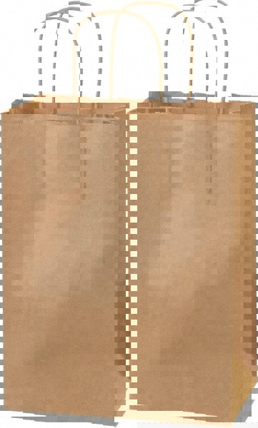 Pack of (250), Kraft Grocery Bags