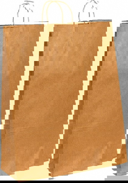 Pack of (200) Kraft Grocery Bags