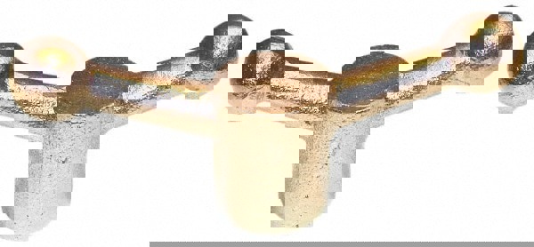 Clamping-Speed Handles & Levers; Product Type: Speed Handle ; Hole Type: Tapped ; Number of Arms: 2 (Offset) ; Material: Cast Iron ; Arm Spread: 6 ; Material: Cast Iron