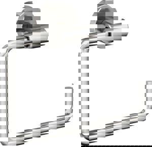 Arrondi 6-7/16 in (164 mm) Length Towel Ring in Stainless Steel