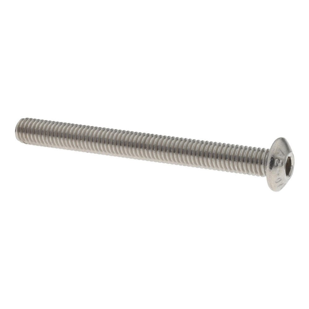 Button Socket Cap Screw: Stainless Steel, Uncoated