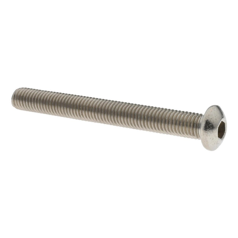 Button Socket Cap Screw: Stainless Steel, Uncoated