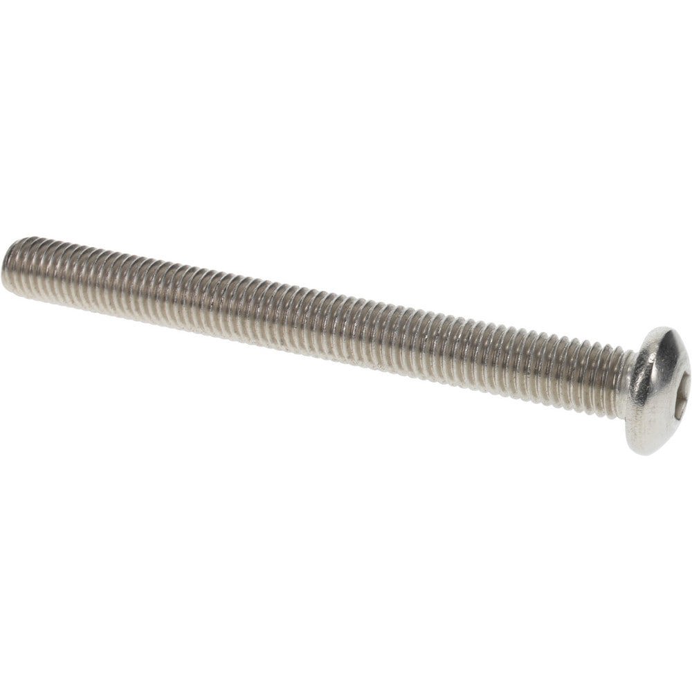 Button Socket Cap Screw: Stainless Steel, Uncoated