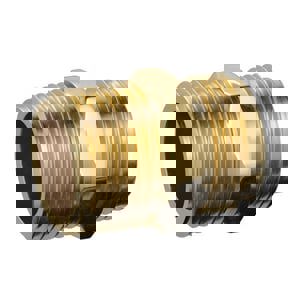 LF 1/2 MIP X 3/4 MHT BRS HOSE ADPT