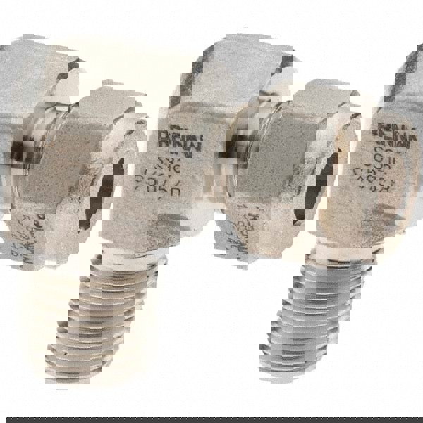 Compression Tube Male Elbow: 1/4