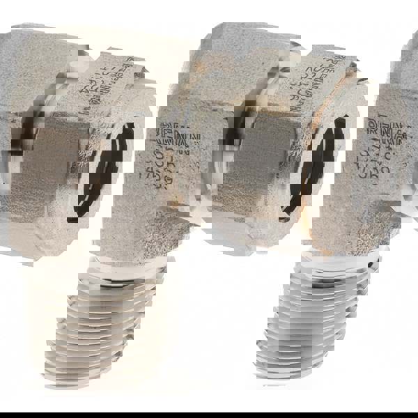 Compression Tube Male Elbow: 3/8