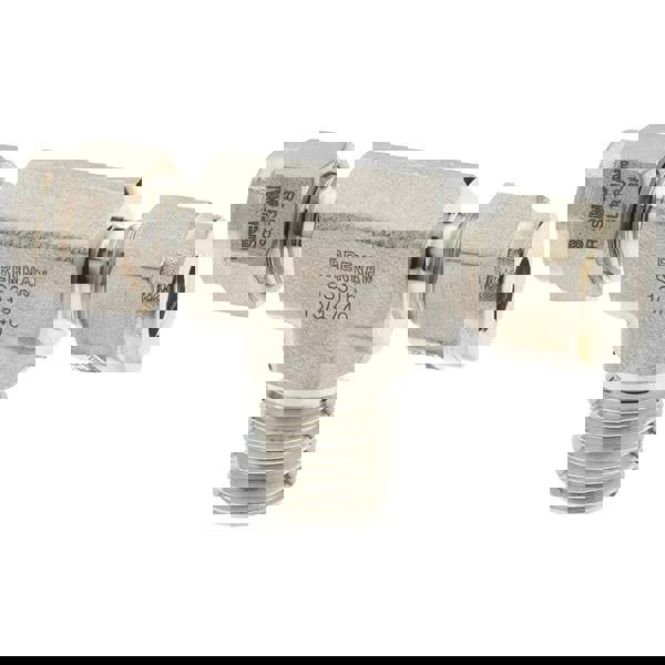 Compression Tube Male Branch Tee: 1/4