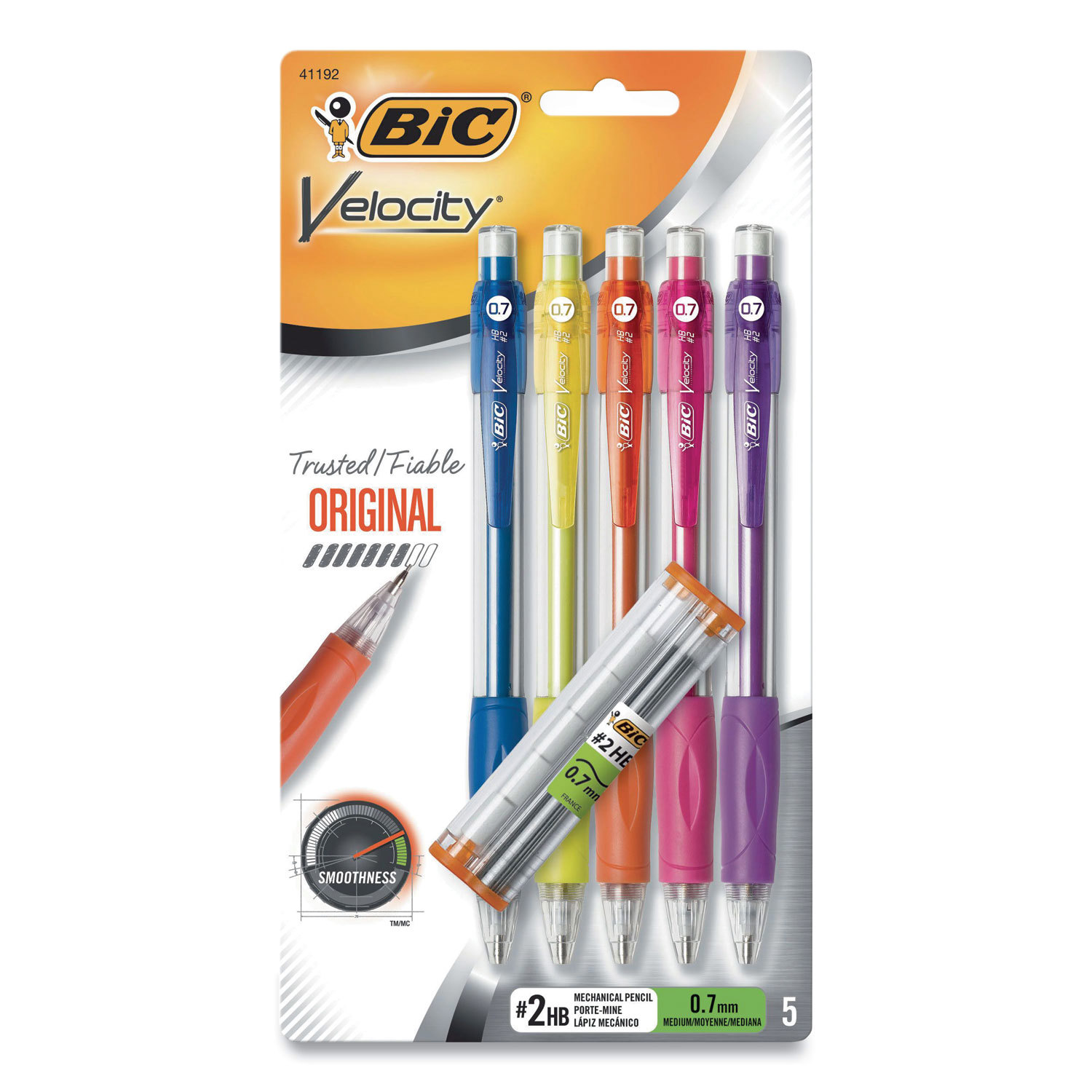 PENCIL,MECH,PCL,.7MM,5