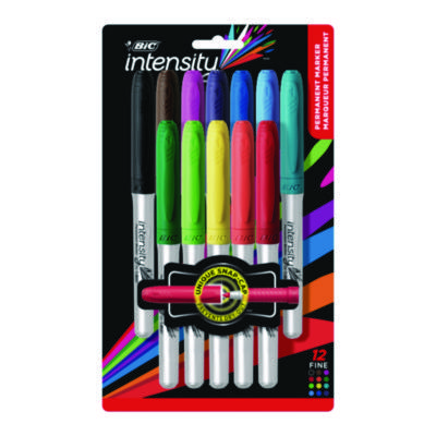 MARKER,FINE TIP,12/PK,AST