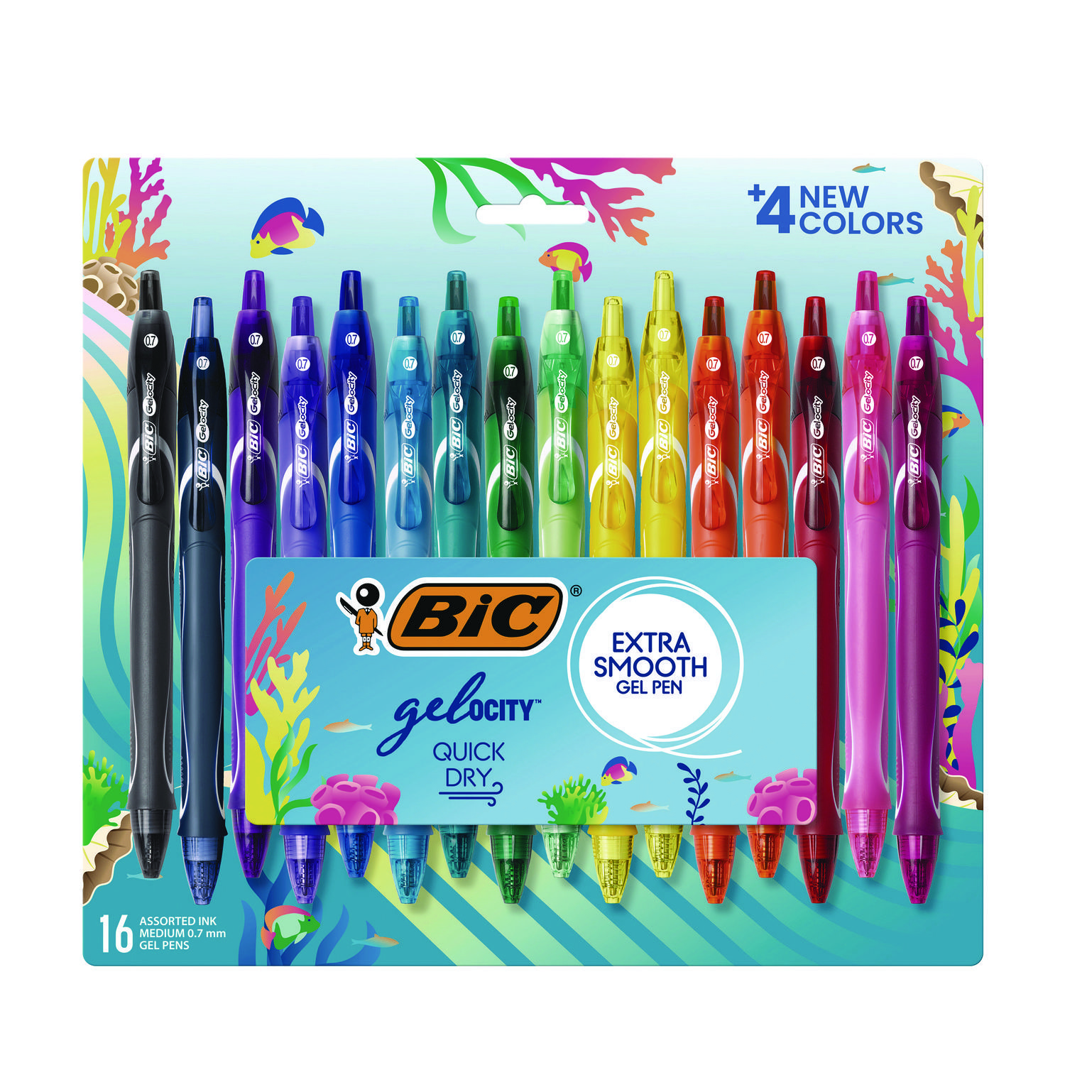 PEN,GEL,RTRCTBL,16/PK,AST