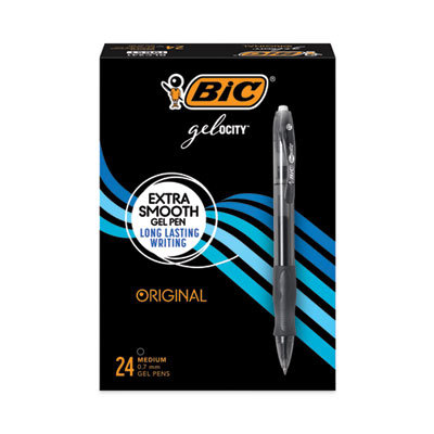 BIC Gel-ocity Gel Pen Value Pack, Retrac