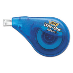 Correction Fluid & Tape; Correction Tape Type: Non-Refillable ; Color: White ; UNSPSC Code: 0044121801