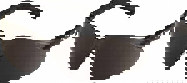 Safety Glasses: Anti-Fog & Scratch-Resistant, Polycarbonate, Gray Lenses, Frameless