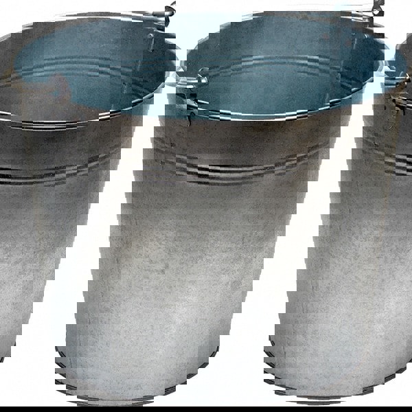 Buckets & Pails; Capacity: 5gal ; Bucket Material: Galvanized Steel ; Lid Type: No Lid ; Style: Single Pail ; Handle Material: Steel ; Shape: Round