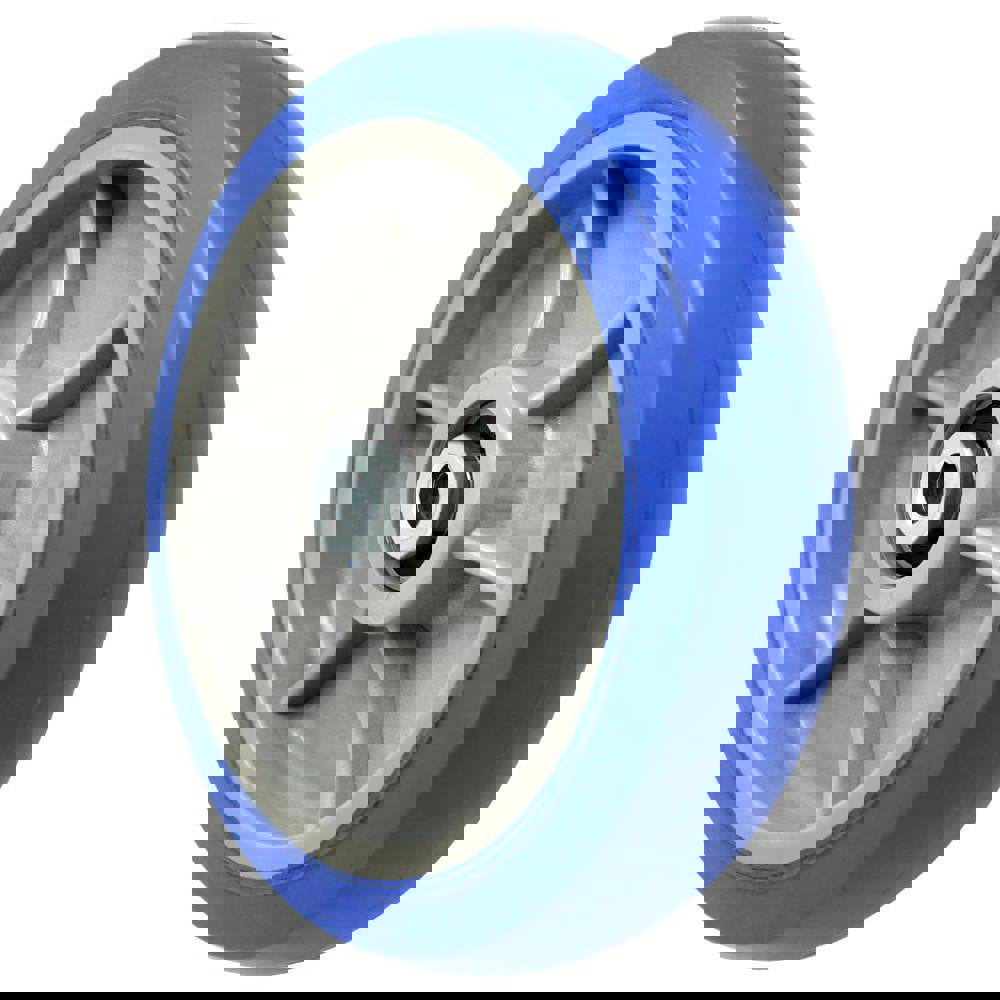 Rubber Caster Wheel: Rubber, 8