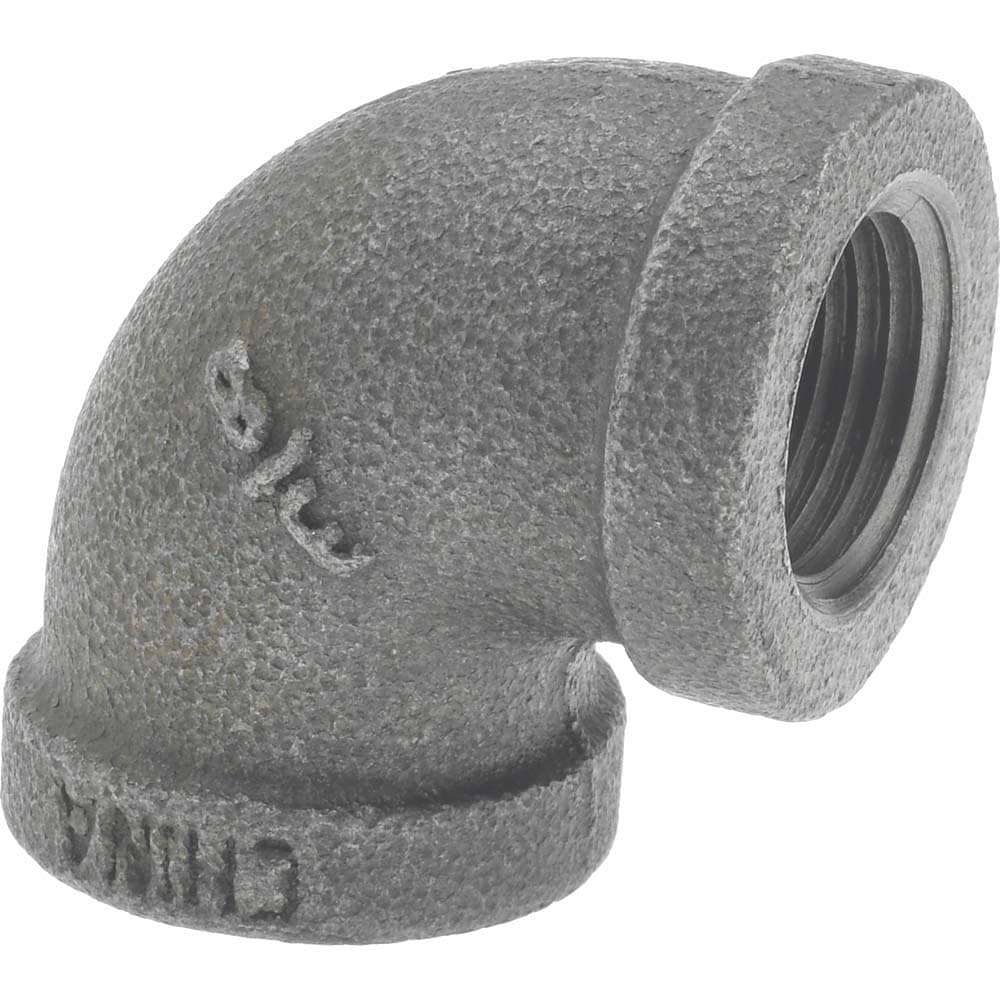 Black 90 &deg; Elbow: 3/8
