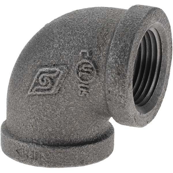 Black 90 &deg; Elbow: 3/4