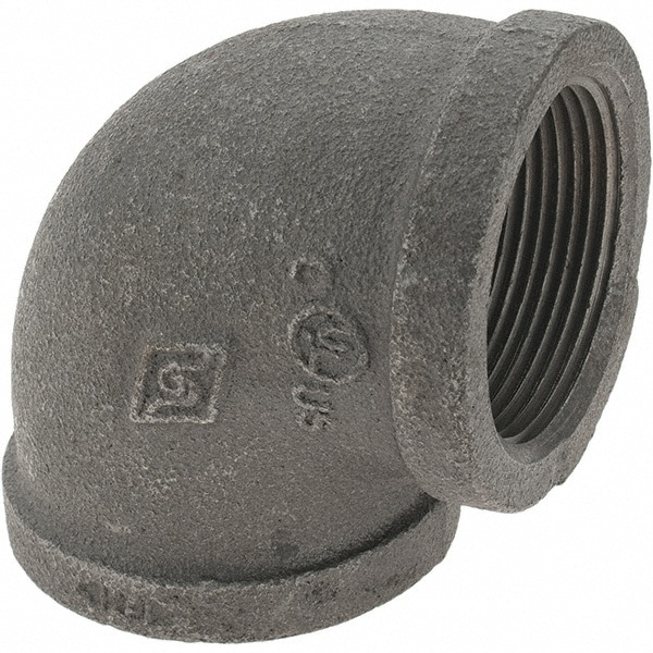 Black 90 &deg; Elbow: 1-1/2