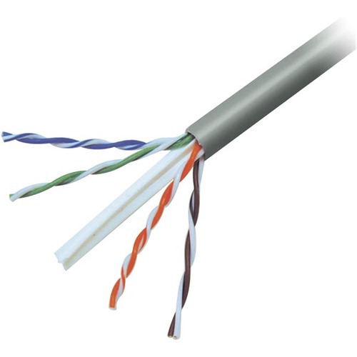 NETCBL CAT6 SOLID 500FT ORG