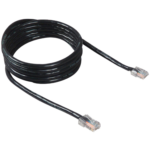 PTCHCBL CAT6 RJ45 1FT BLK