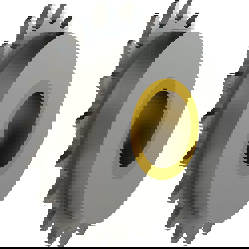 Chain Idler Sprockets; Outside Diameter: 2.65 ; Chain Trade Size: 41-40 ; Hub Diameter (Inch): 1.5000 ; Compatible Shaft Diameter: 0.5in ; Number Of Strands: 1 ; Bearing Type: Plain