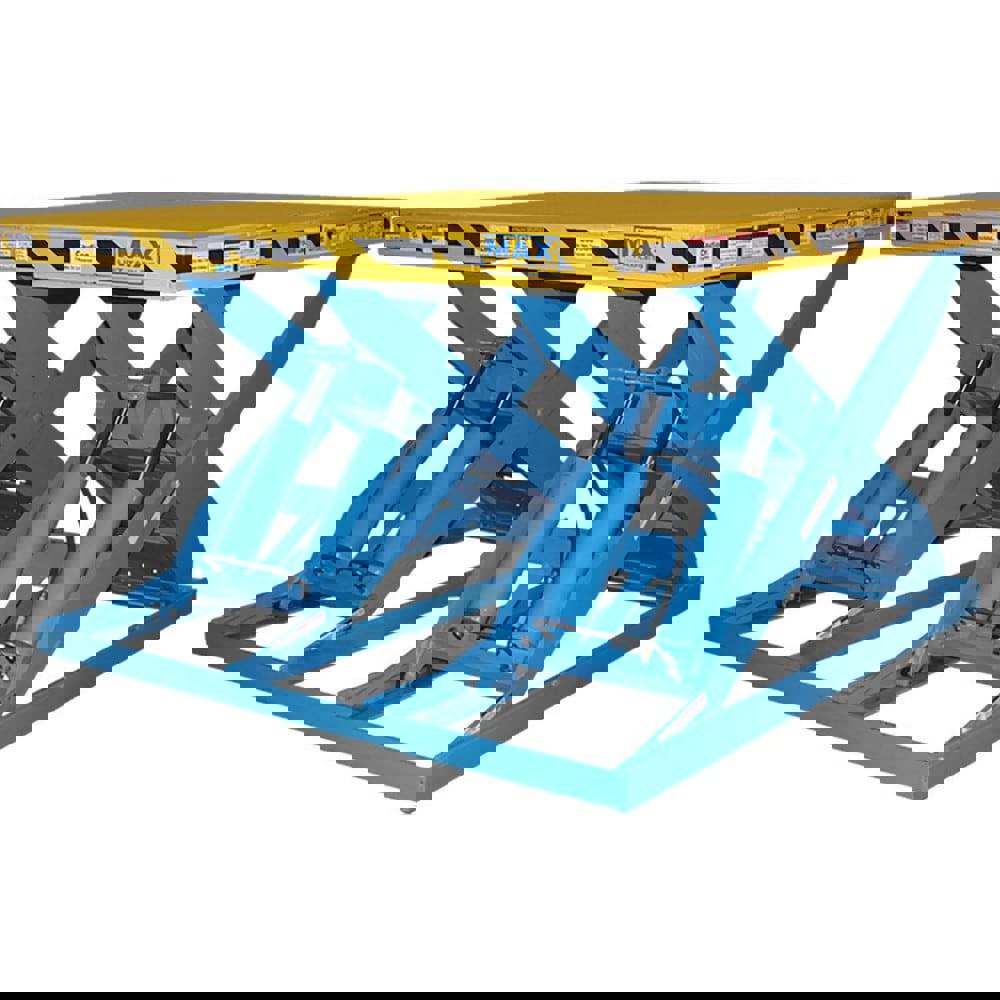 Stationary Lift Tables; Overall Length: 66.00in ; Lift Mechanism: Hydraulic ; Overall Height: 55in ; Body Material: Steel ; Load Capacity: 10000lb ; Maximum Lift Height: 55.00in