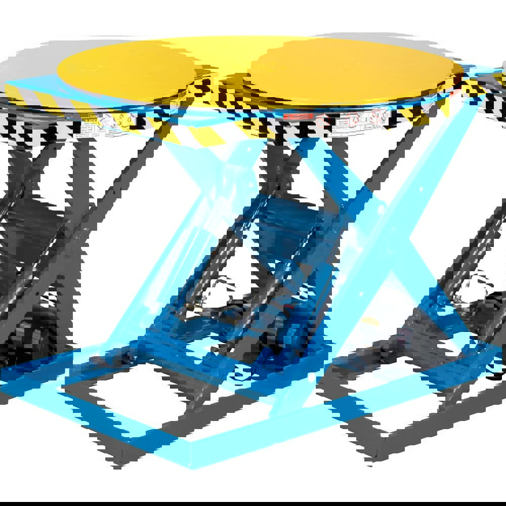 Stationary Lift Tables; Overall Length: 45.00in ; Lift Mechanism: Hydraulic ; Overall Height: 32.5in ; Body Material: Steel ; Load Capacity: 3500lb ; Maximum Lift Height: 32.50in