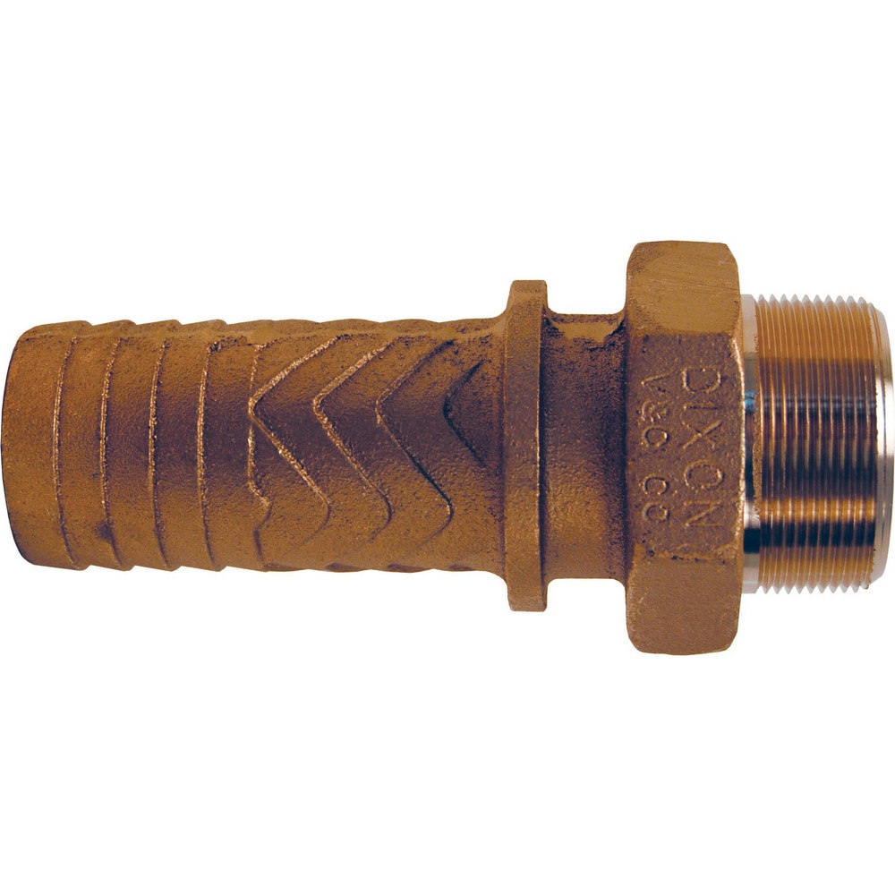 Suction & Discharge Hose Couplings; Type: Boss Male Stem ; Coupling Type: Hose x MNPT ; Coupling Descriptor: Male Stem x Hose ; Material: Brass ; Coupler Size (Fractional Inch): 2 ; Thread Size: 2