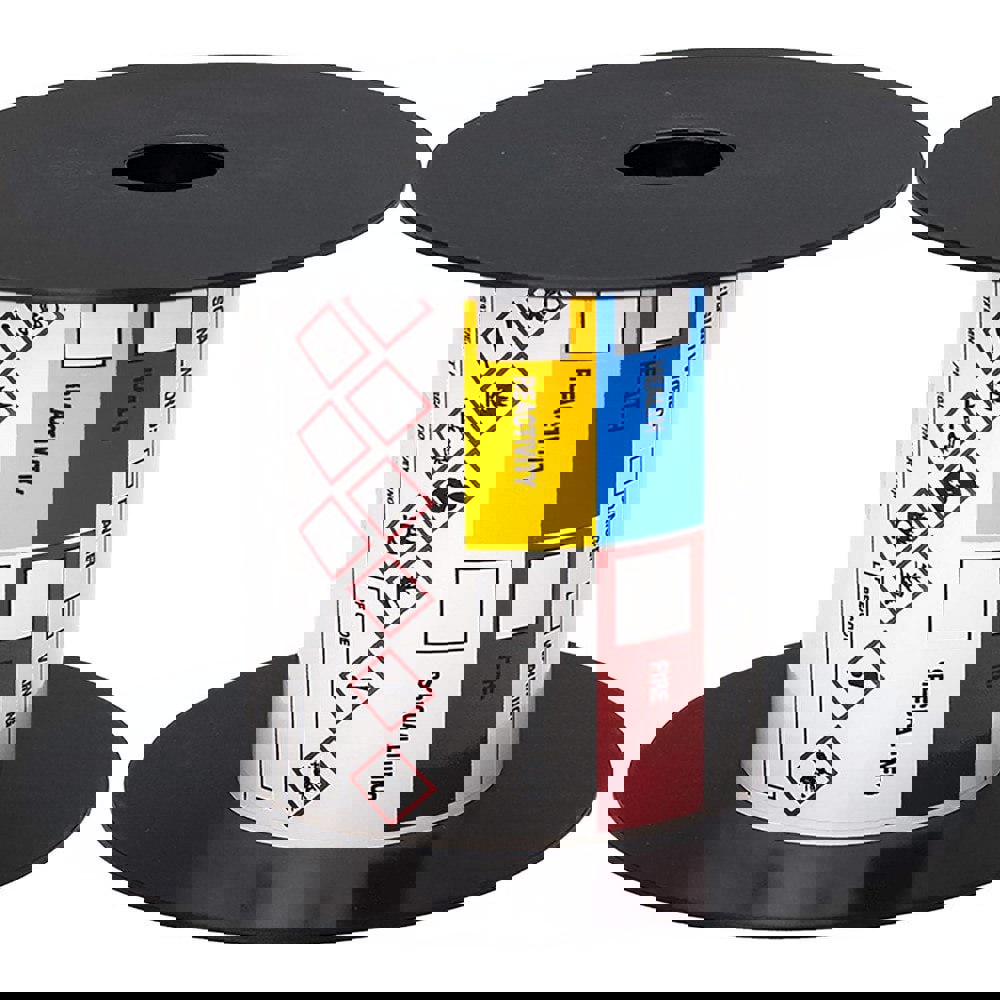 Labels, Ribbons & Tapes; Application: GHS Labeling; Safety Labeling; OSHA Compliance ; Type: Thermal Transfer Printable Label ; Color Family: White ; Color: White ; Number Of Labels Per Roll: 250 ; Label Diameter (Inch): 5