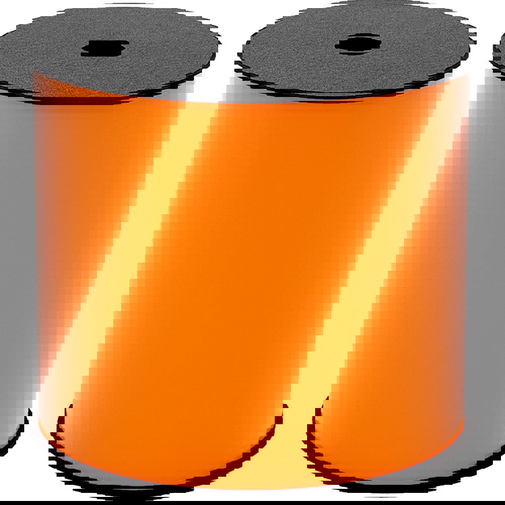 Labels, Ribbons & Tapes; Application: Safety Labeling; Pipe Marker; 5S; Barcode Labeling ; Type: Thermal Transfer Printable Label ; Color Family: Orange ; Color: Orange ; Number Of Labels Per Roll: 1 ; Label Diameter (Inch): 5