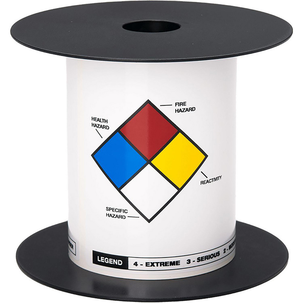 Labels, Ribbons & Tapes; Application: Safety Labeling; OSHA / ANSI Compliance ; Type: Thermal Transfer Printable Label ; Color Family: White ; Color: White ; Number Of Labels Per Roll: 200 ; Label Diameter (Inch): 5