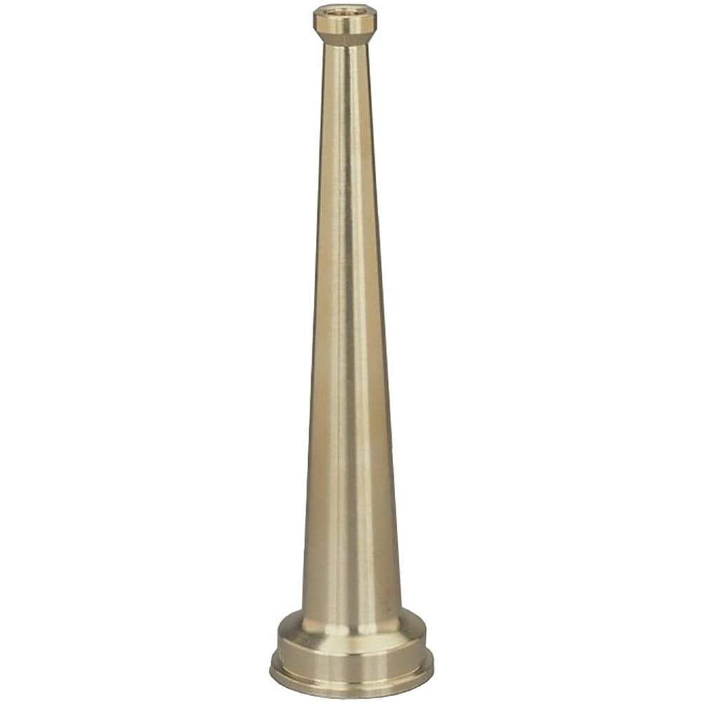 Hose Nozzles; Nozzle Type: Plain Hose ; Material: Brass ; Hose Diameter: 2 ; Maximum Pressure: 100 ; Thread Standard: NPSH ; Thread Size: 2