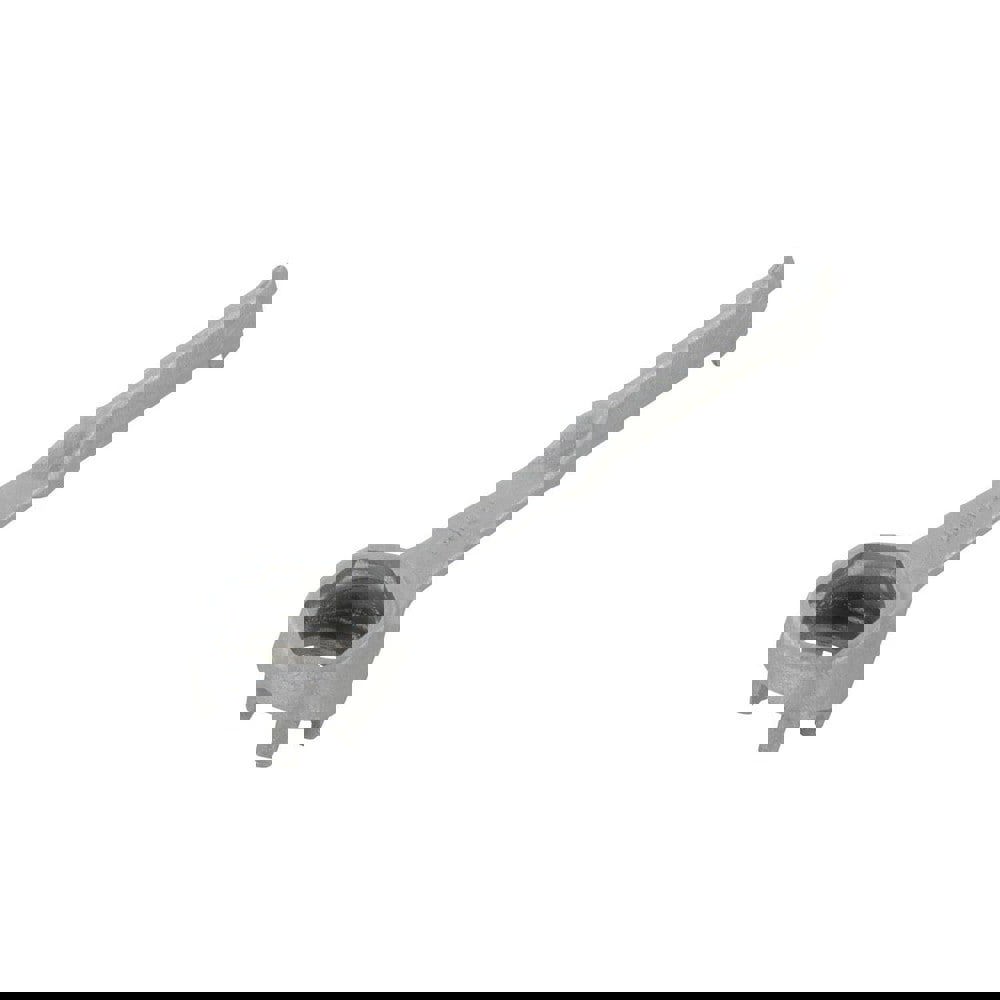 Drum & Tank Accessories; Accessory Type: Drum Bung Nut Wrench ; For Use With: Most Drum Plugs ; Material: Aluminum ; Height (Inch): 2.25in ; Overall Length (Inch): 10in ; Width (Inch): 1.75in