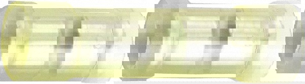 Butt Splice Terminal: Fully Insulated Nylon, Crimp-On Connection, 4 to 6 Sq mm