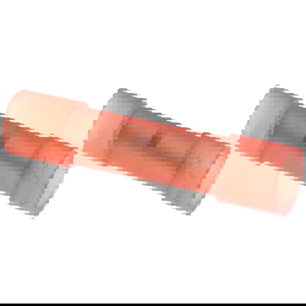 Butt Splice Terminal: Fully Insulated Nylon, Crimp-On Connection, 0.5 to 1.5 Sq mm