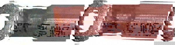 Circular Ring Terminal: Partially Insulated, 22 to 18 AWG, Crimp Connection