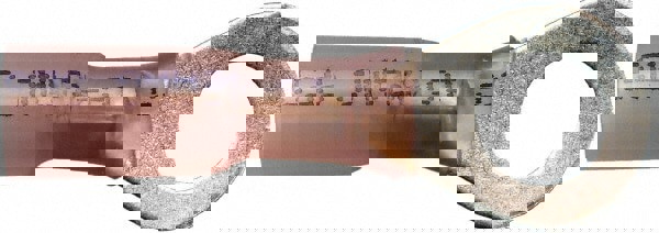 Circular Ring Terminal: Partially Insulated, 22 to 18 AWG, Crimp Connection