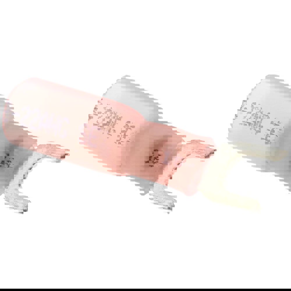 Standard Fork Terminal: Red, Polyolefin, Partially Insulated, #4 & #6 Stud, Crimp