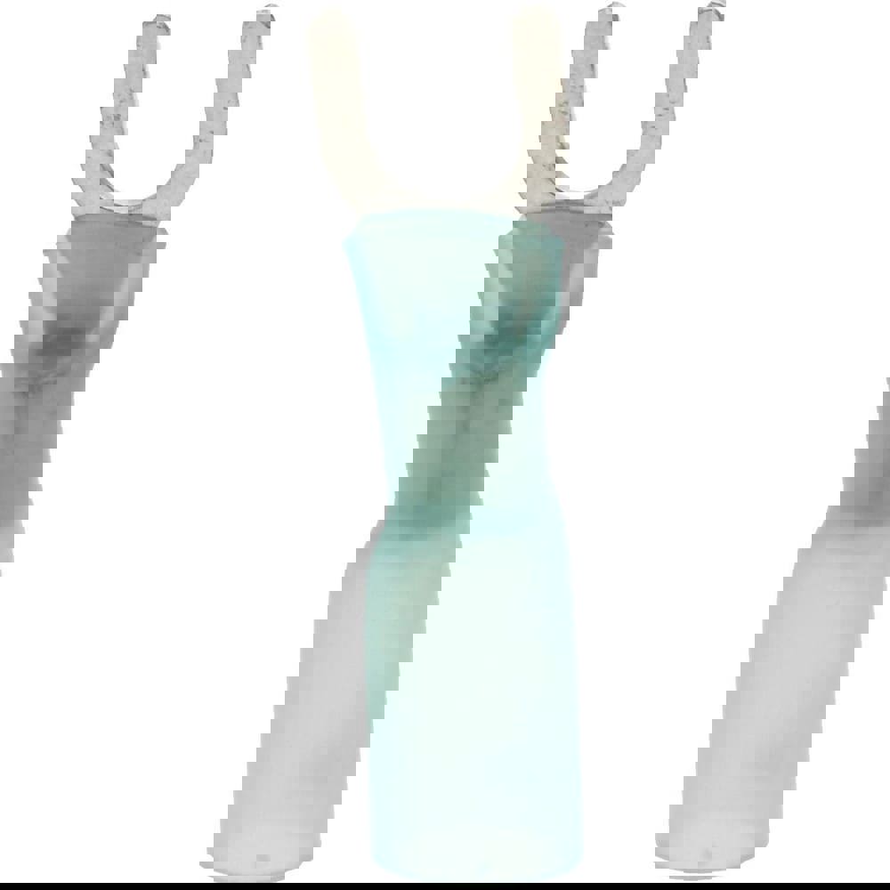 Standard Fork Terminal: Blue, Polyolefin, Partially Insulated, #8 & #10 Stud, Crimp