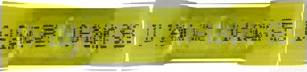 Butt Splice Terminal: Fully Insulated Heat Shrink & Polyolefin, Crimp-On Connection