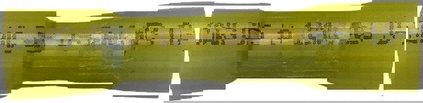 Butt Splice Terminal: Fully Insulated Heat Shrink & Polyolefin, Crimp-On Connection