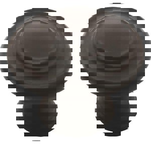 Inspirations 1-5/16 in (33 mm) Diameter Flat Black Cabinet Knob