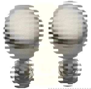 1-3/16 in. Round Door Knob in Satin Nickel