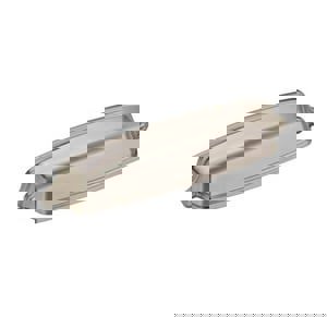 Allison Value Hardware 5-1/16 in (128 mm) Center-to-Center Satin Nickel Cabinet Cup Pull