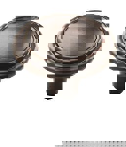 Allison Value 1-1/4 in (32 mm) Diameter Oil-Rubbed Bronze Cabinet Knob