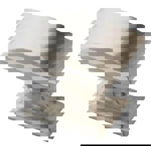 1-1/4 in. Square Knob in Satin Nickel